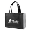 Two Tone Non Woven Shopping Tote Bag